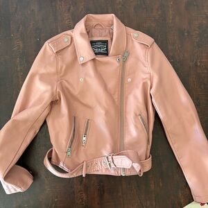 Levi's Pink faux Leather Jacket